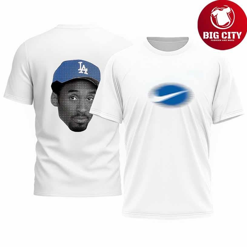 Los Angeles Dodgers Kobe Bryant photo portrait vintage logo Shirt