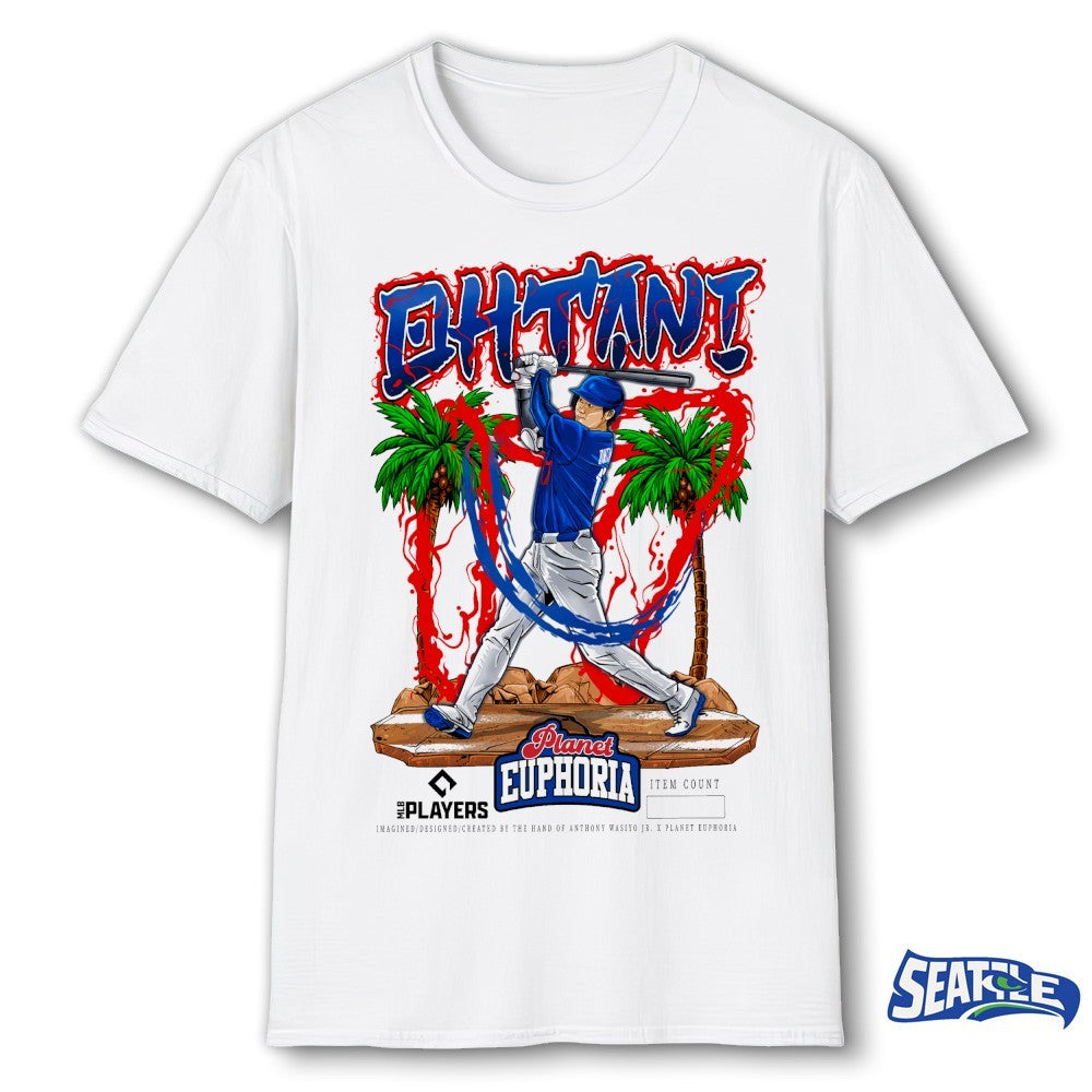 Los Angeles Dodgers MLB 2026 Shohei Ohtani V5 Planet Euphoria Art shirt