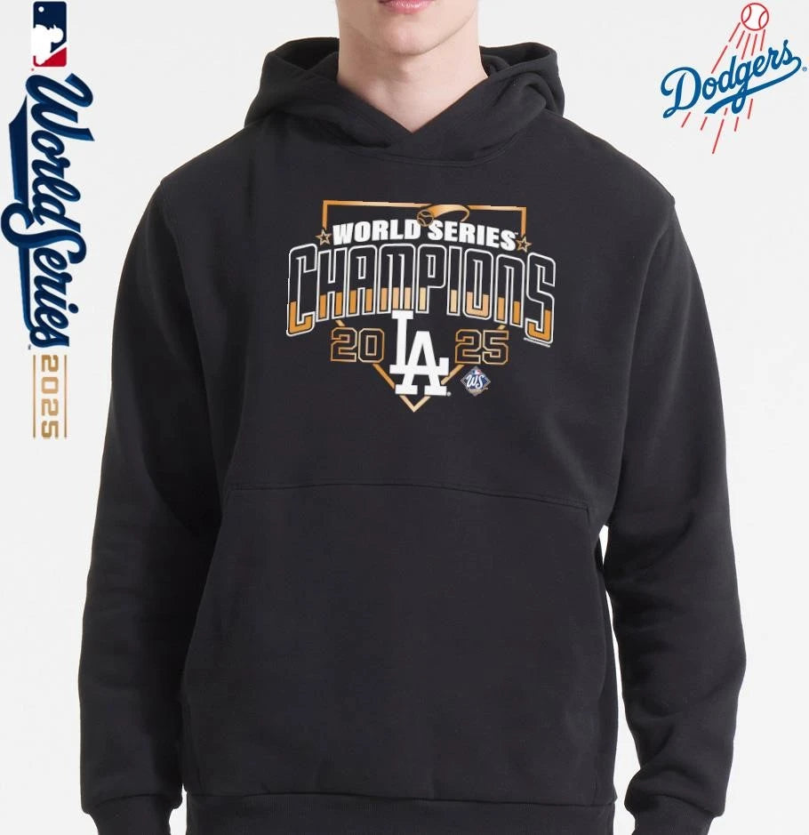 Los Angeles Dodgers Mitchell &amp; Ness 2025 World Series Champions Arch T-Shirt