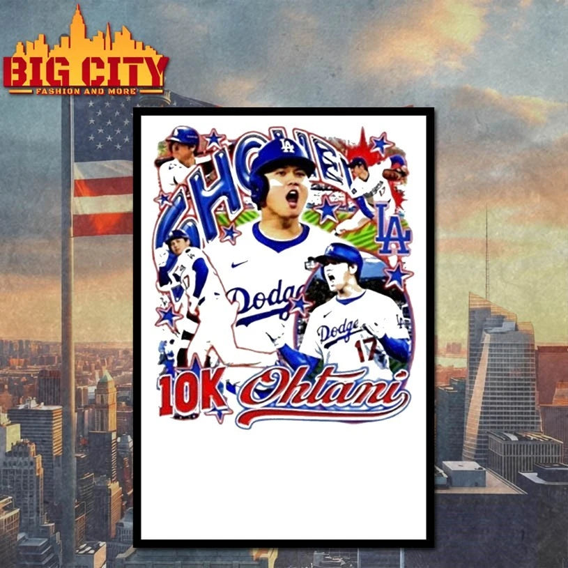 Los Angeles Dodgers Shohei Ohtani 10K shirt