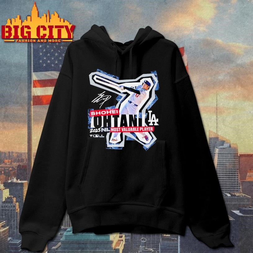 Los Angeles Dodgers Shohei Ohtani 2025 National League Most Valuable Player Signature Shirt