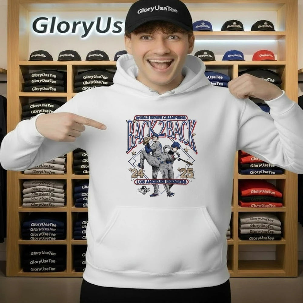 Los Angeles Dodgers Shohei Ohtani Homage Ash 2026 Gold Collection Back-to-Back World Series Champions Tri-Blend T-Shirt