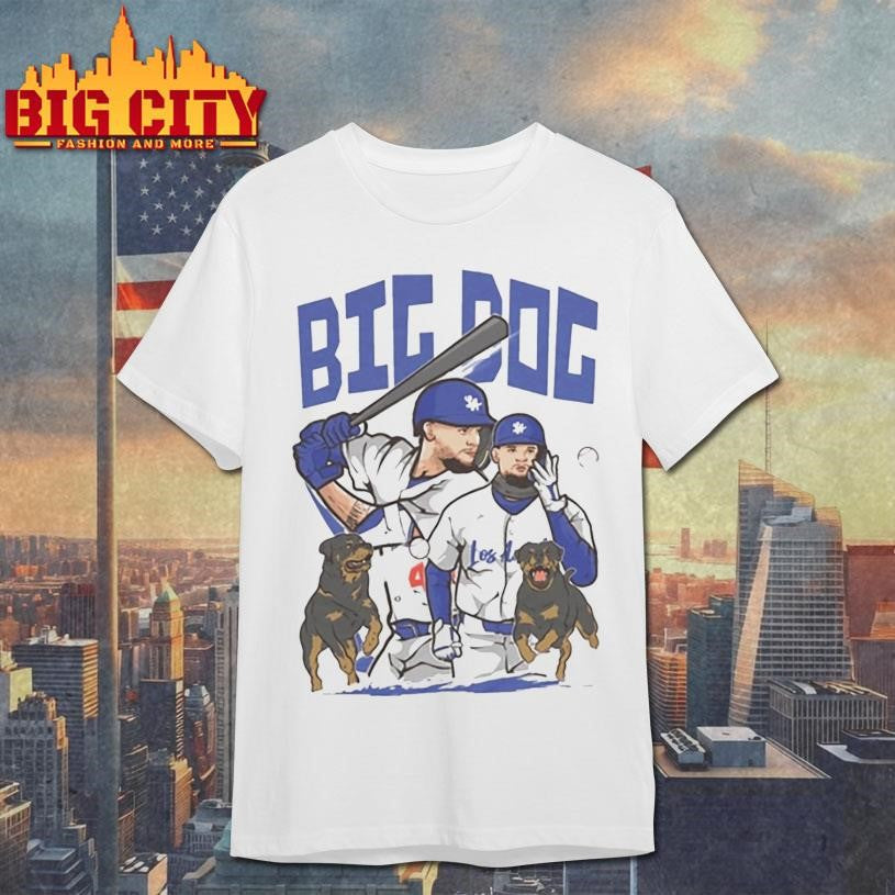 Los Angeles Dodgers The Big Dog Baseball 2025 Shirt