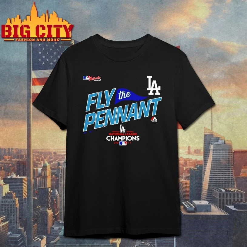 Los Angeles Dodgers fly the pennant champions shirt