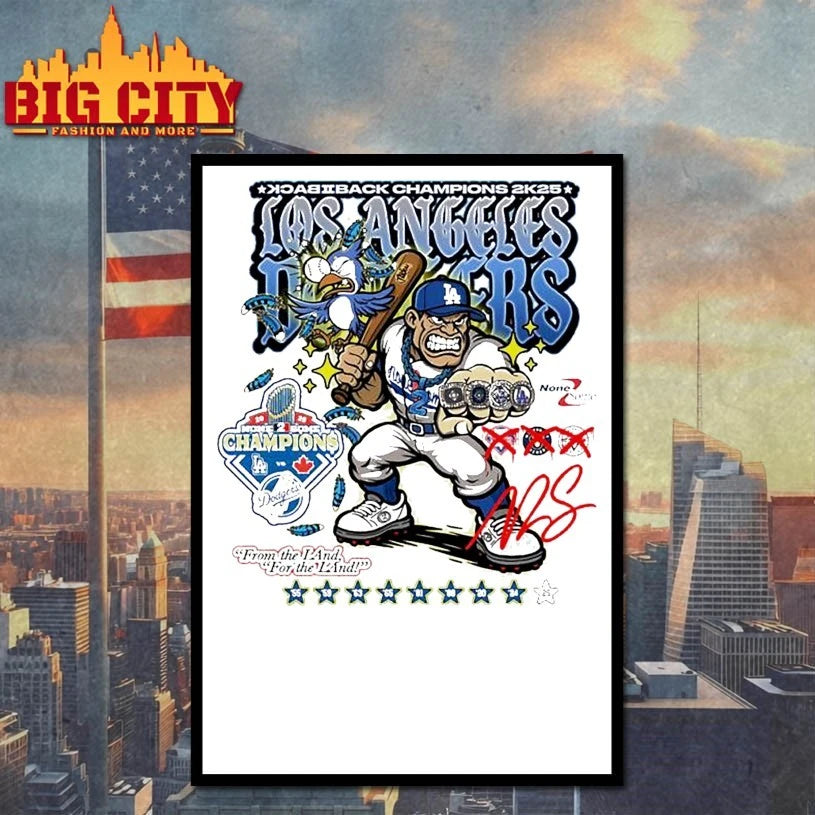 Los Angeles Dodgers hypothetical 2K25 From the Land For the Land shirt
