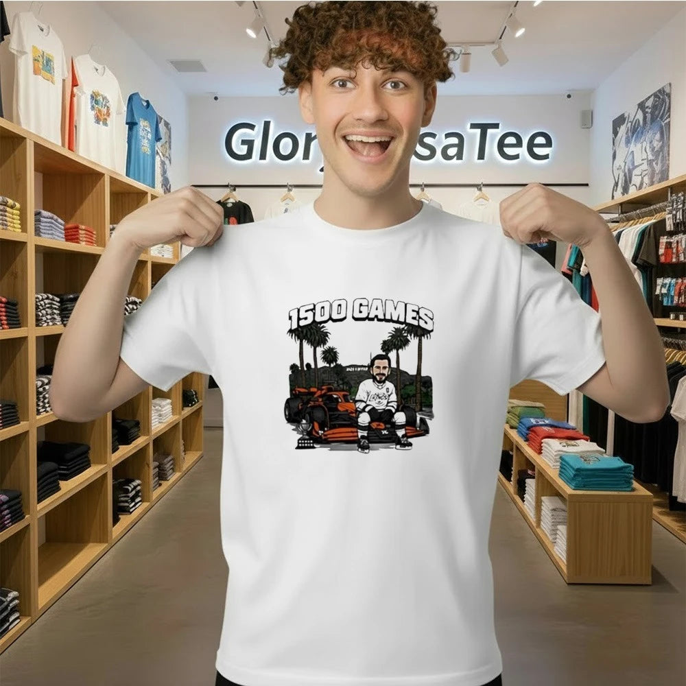 Los Angeles Kings Anze Kopitar Achieving 1500 Games 2026 shirt