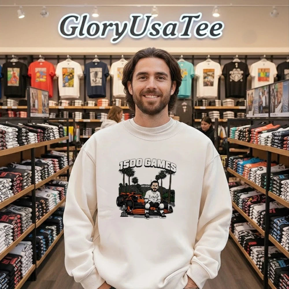 Los Angeles Kings Anze Kopitar Achieving 1500 Games 2026 shirt