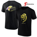 Los Angeles Lakers DeAndre Ayton Lion portrait graphic shirt