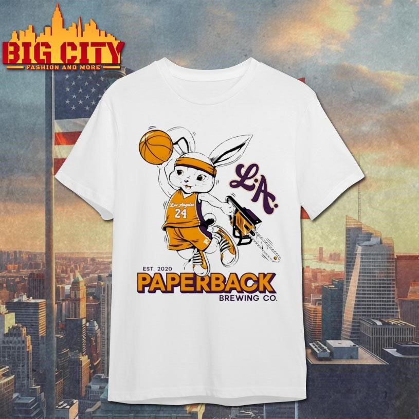 Los Angeles Lakers Paperback Brewing Co shirt