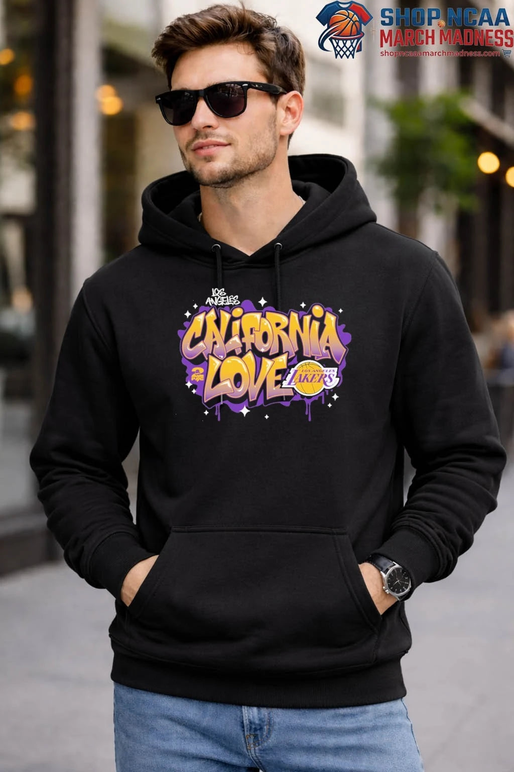 Los Angeles Lakers Sportiqe Unisex Tupac Angus T-Shirt