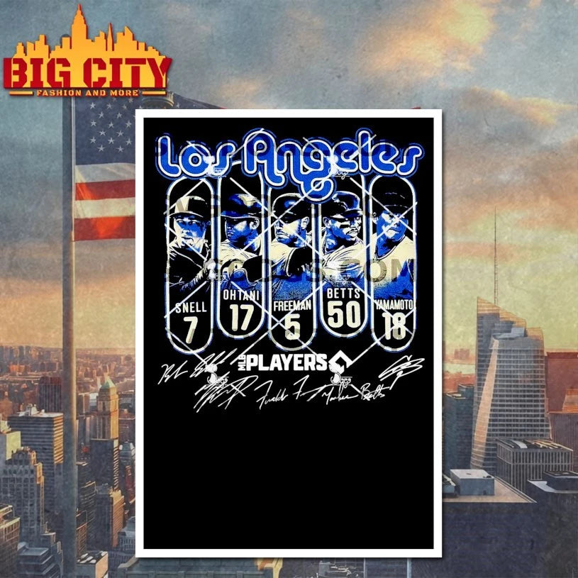 Los Angeles Player 2025 World Series Champions Shirt