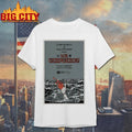 Los Campesinos! October 12, 2025 Cardiff University Student Union, Cardiff, UK Poster shirt