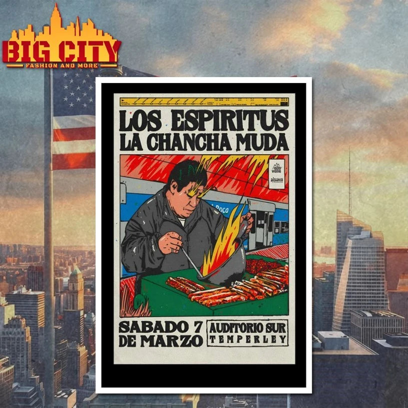 Los Espíritus And La Chancha Muda Buenos Aires Argentina March 7 2026 Poster shirt