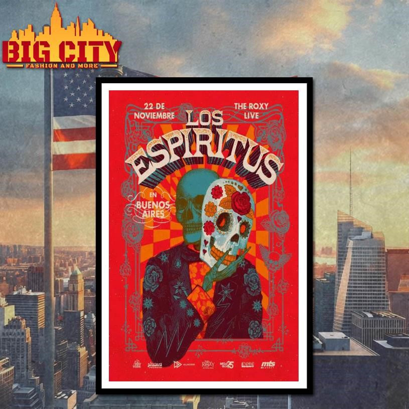 Los Espíritus Fall Tour 2025 22 The Roxy Poster Shirt