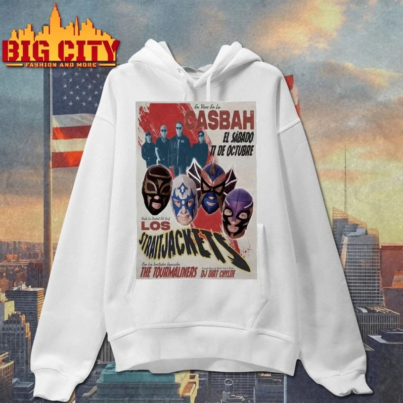 Los Straitjackets With The Tourmaliners 10-11-2025 San Diego CA Poster Shirt