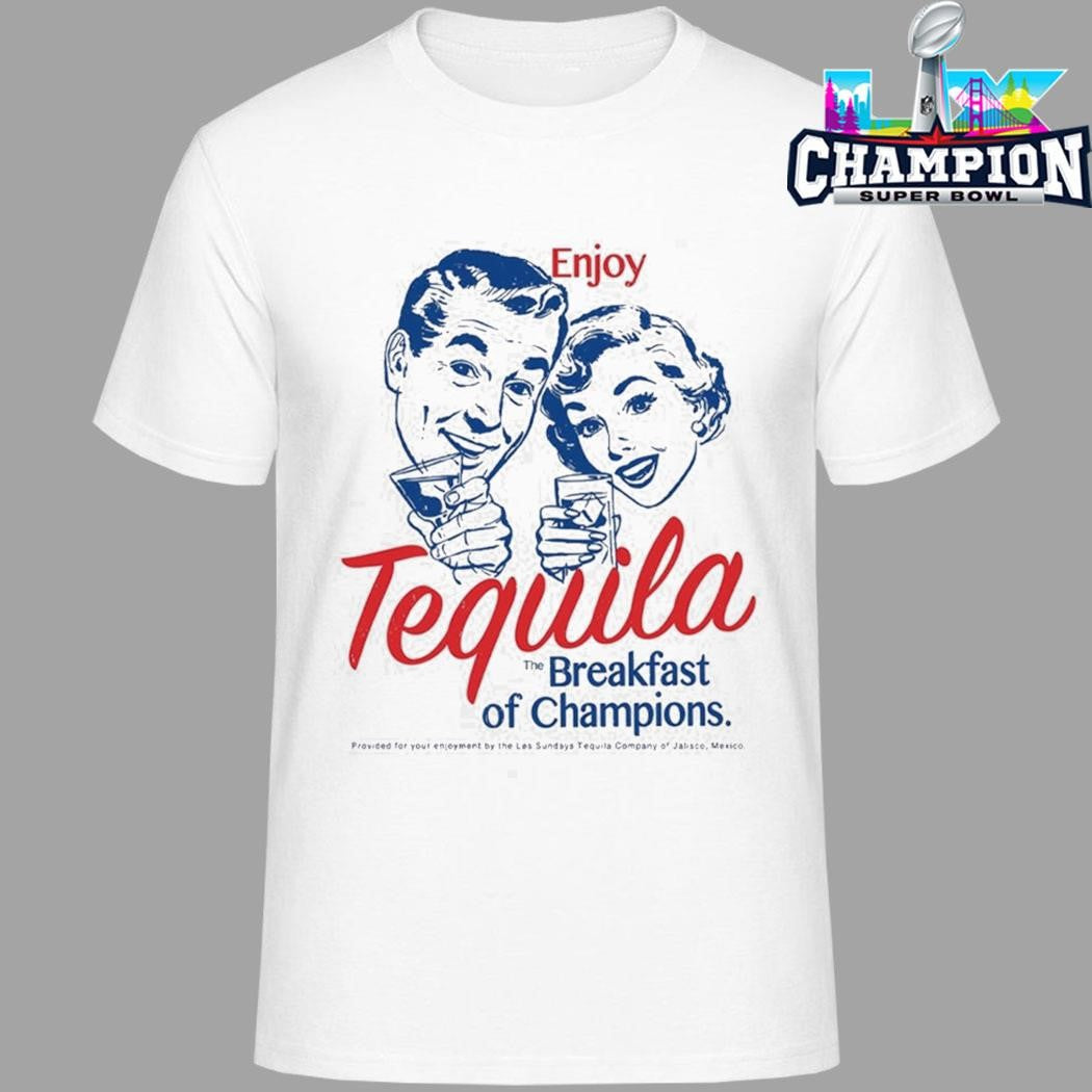 Los Sundays Tequila The Breakfast Tee Off White Shirt