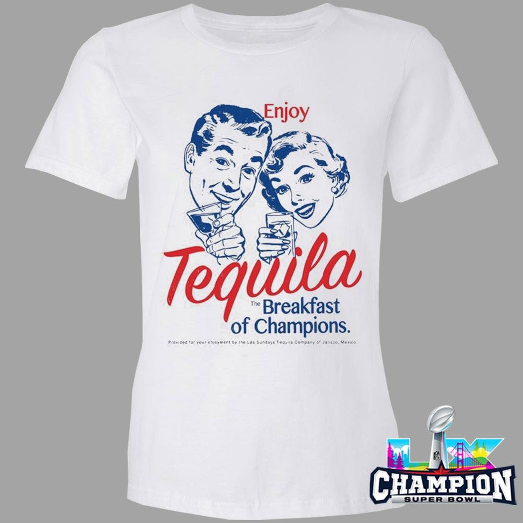 Los Sundays Tequila The Breakfast Tee Off White Shirt