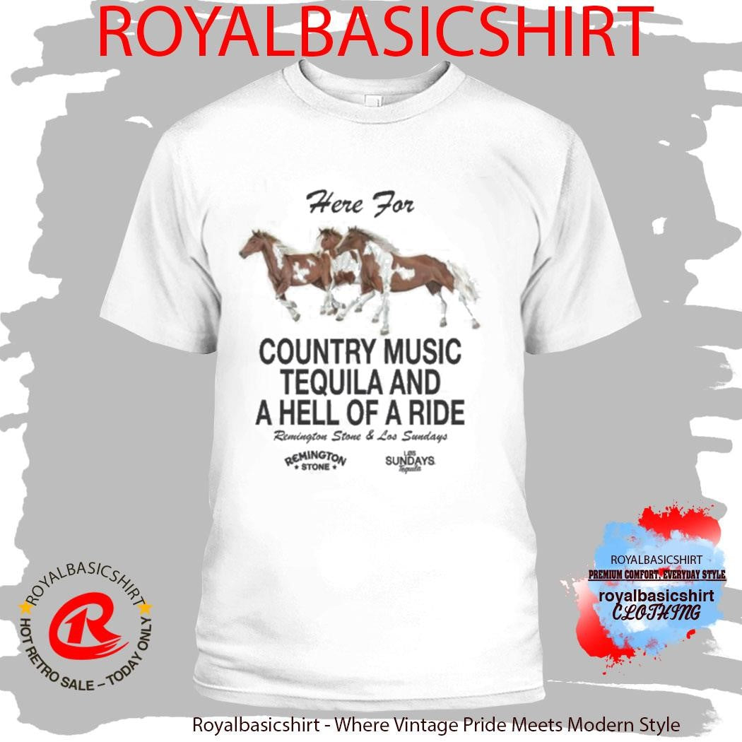 Los Sundays Tequila The Hell Of A Ride Shirt
