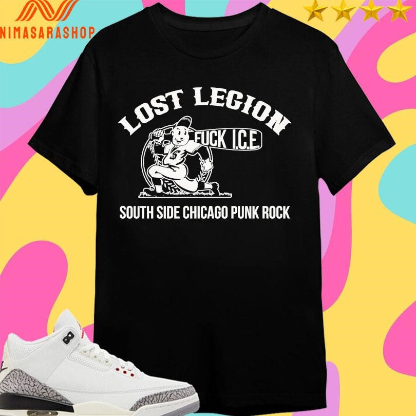 Lost Legion Fuck Ice South Side Chicago Punk Rock Shirts