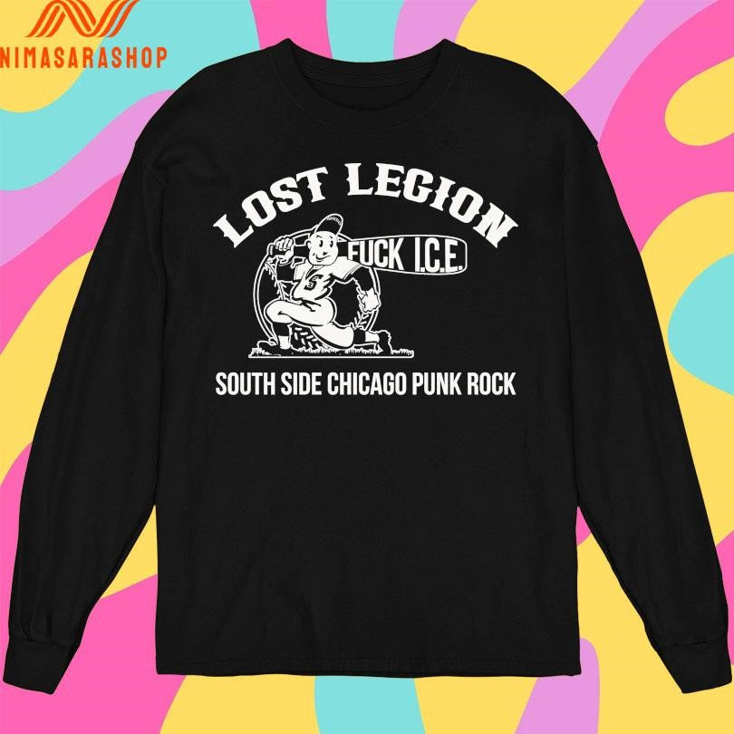 Lost Legion Fuck Ice South Side Chicago Punk Rock Shirts