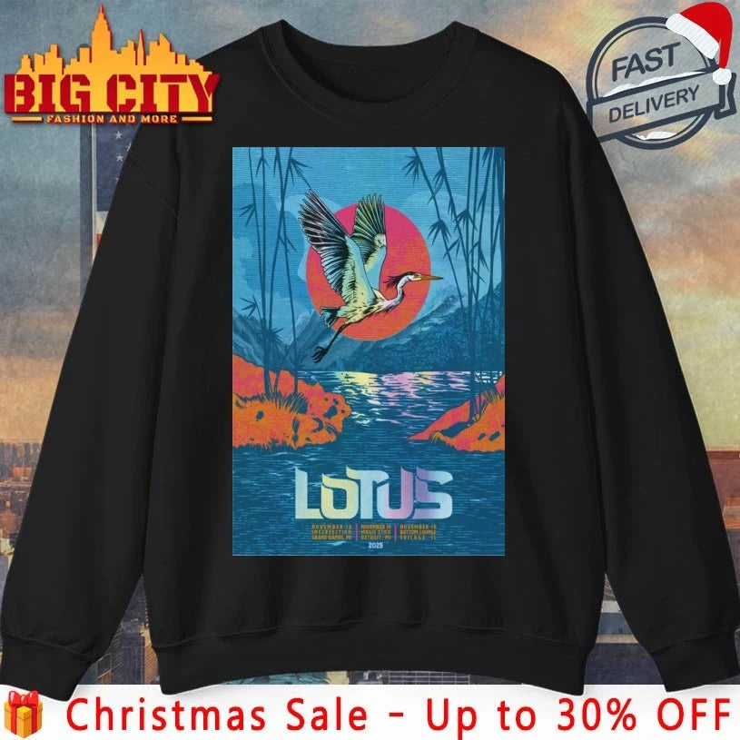 Lotus Nov 13-15 2025 Chicago, IL poster shirt