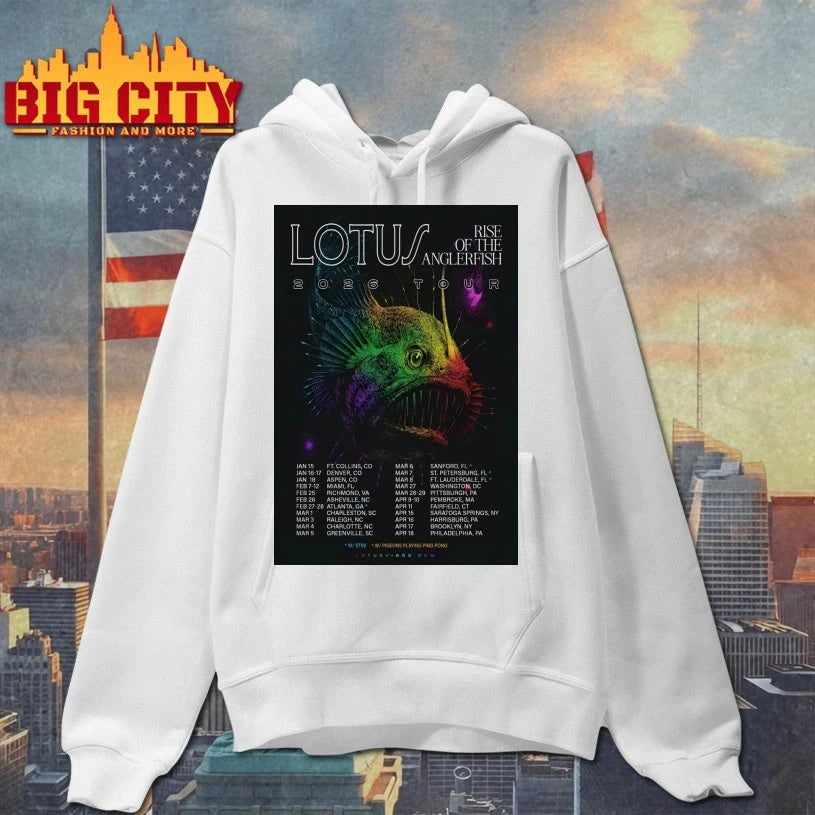 Lotus Rise Of The Anglerfish 2026 Shows Poster shirt