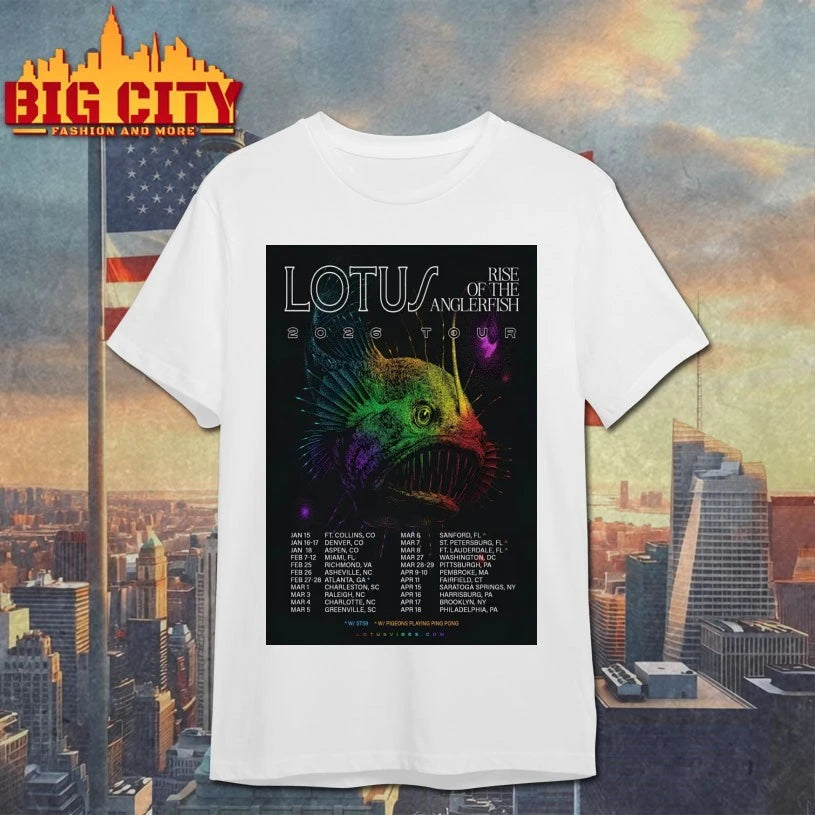 Lotus Rise Of The Anglerfish 2026 Shows Poster shirt