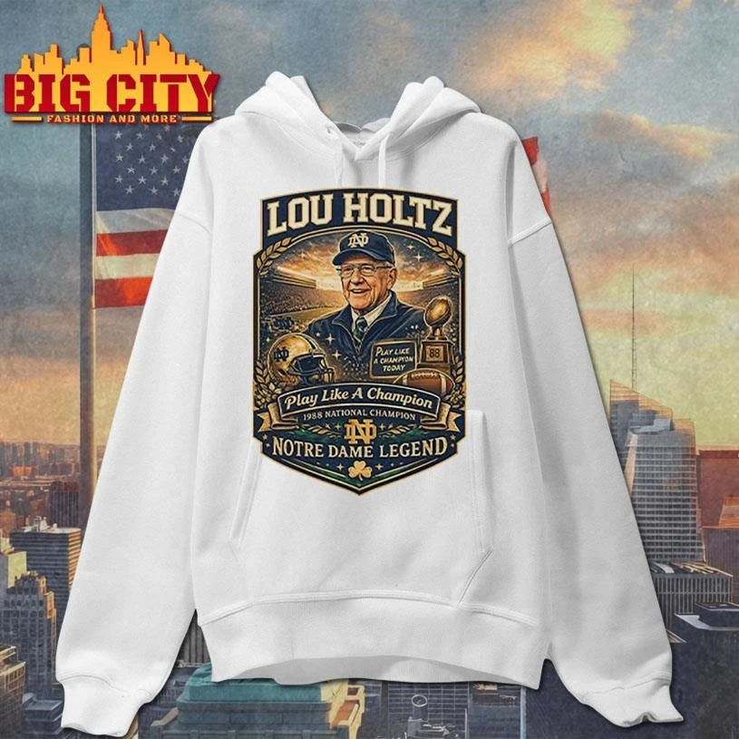 Lou Holtz Notre Dame Legend Play Like A Champion Shirt