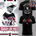 Lou Holtz Thank You For The Memories Logo Two Sided Hoodie Shirt
