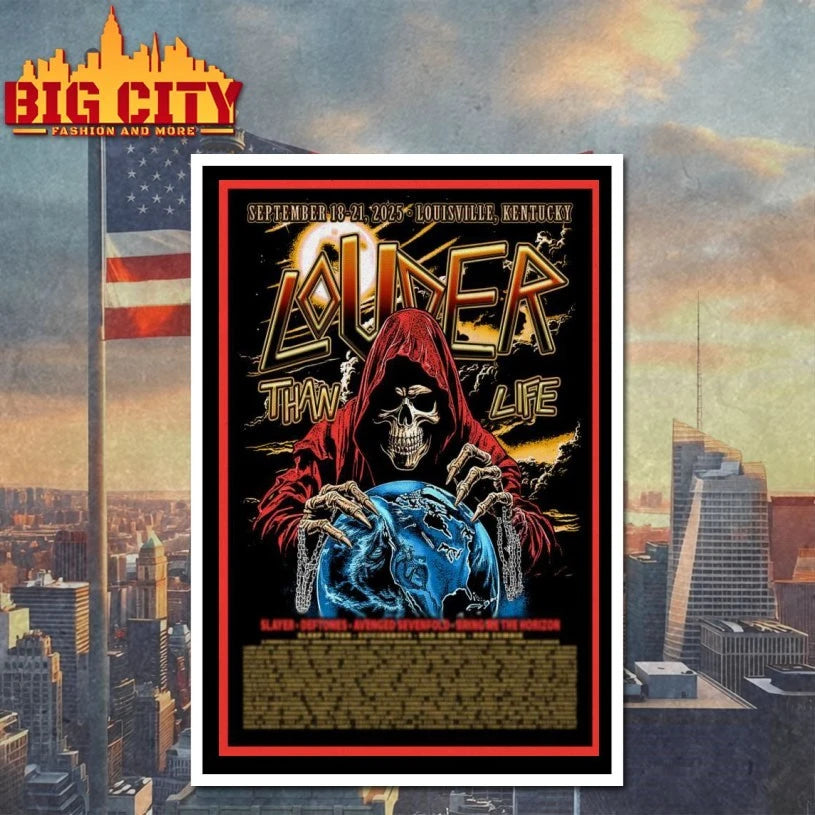 Louder Than Life KY Expo Center, Louisville, KY 18-21 Sep 2025 Poster Shirt