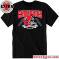 Louisiana Tech Bulldogs 2025 Radiance Technologies Independence Bowl Champions T-shirt, December 30, 2025, with a score of 23-14