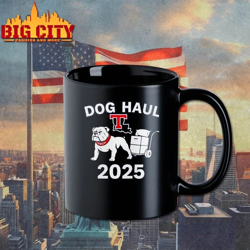 Louisiana Tech Bulldogs New 2025 Dog Haul Shirts