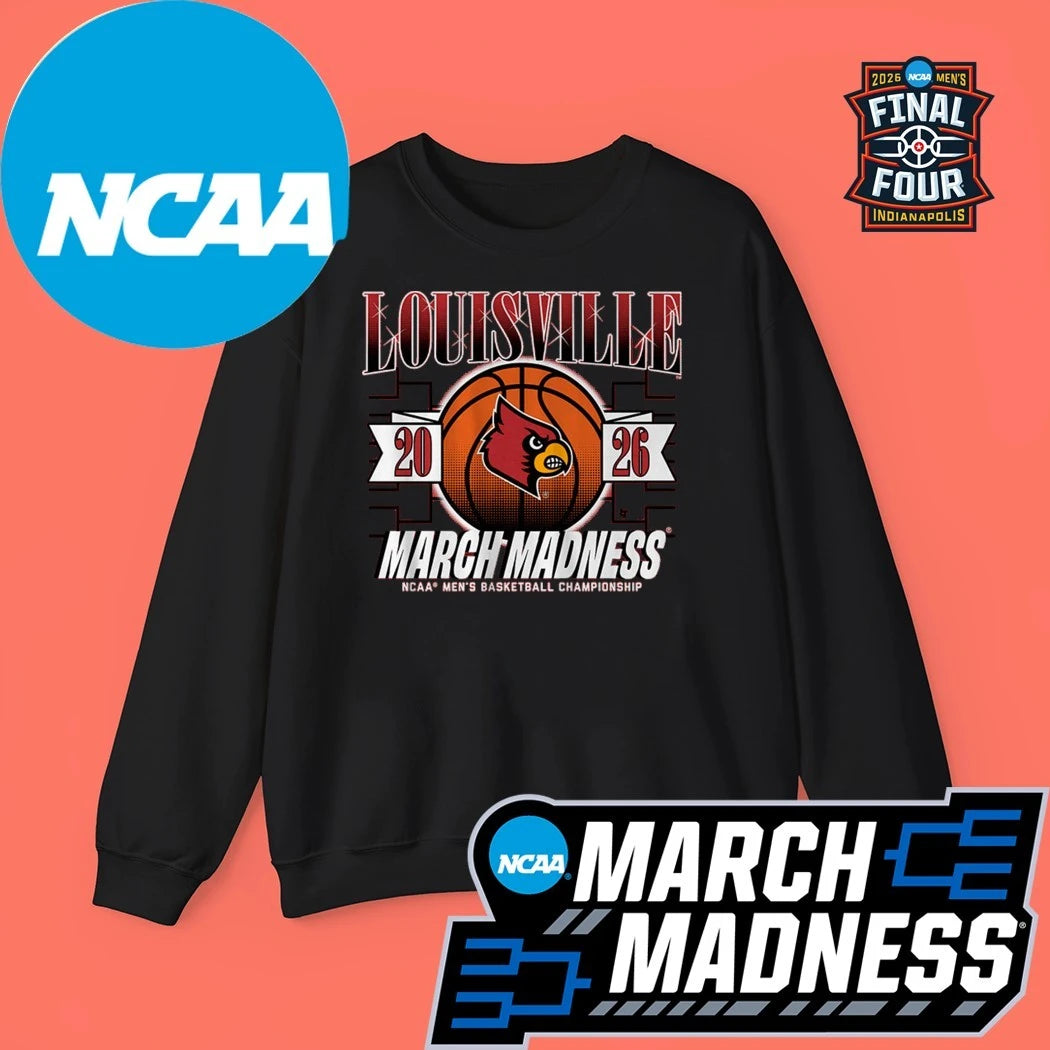 Louisville Cardinals MBB 2026 NCAA Women’s Basketball Championship March Madness Logo Shirt