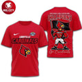 Louisville Cardinals NCAA 2025 Bush Boca Raton Bowl Champions Two Sided Shirt