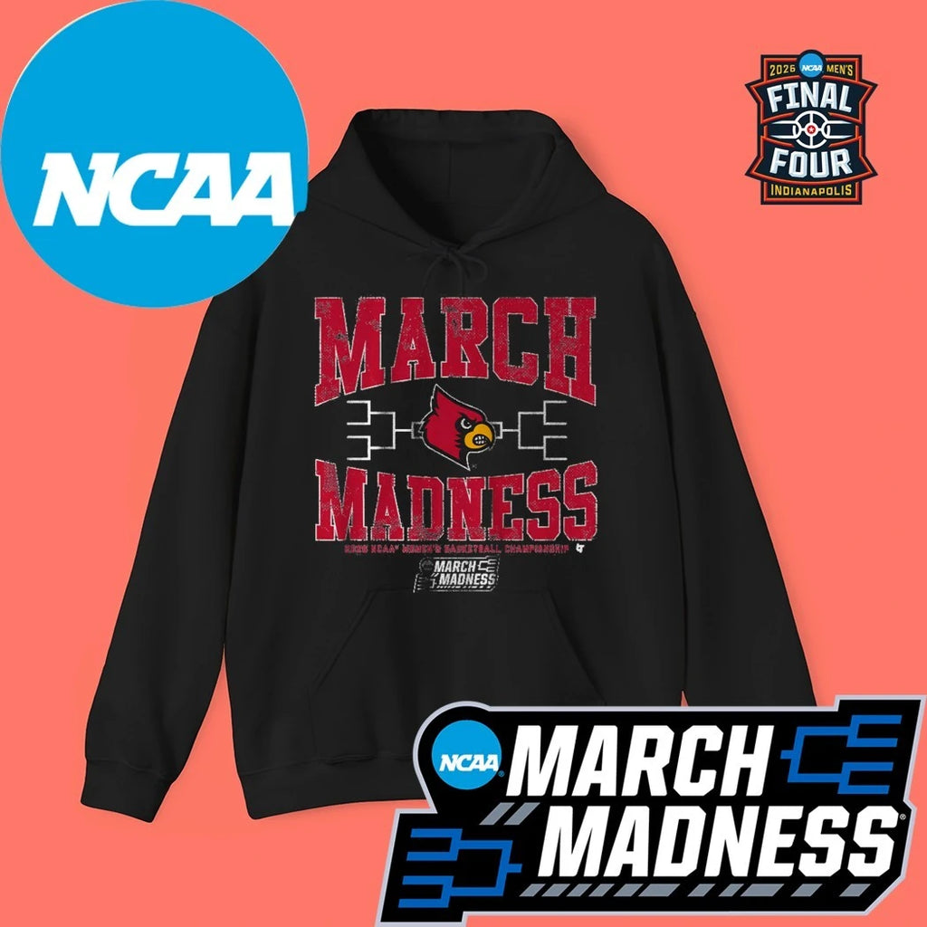 Louisville Cardinals WBB 2026 NCAA Women’s Basketball Championship March Madness Logo Shirt