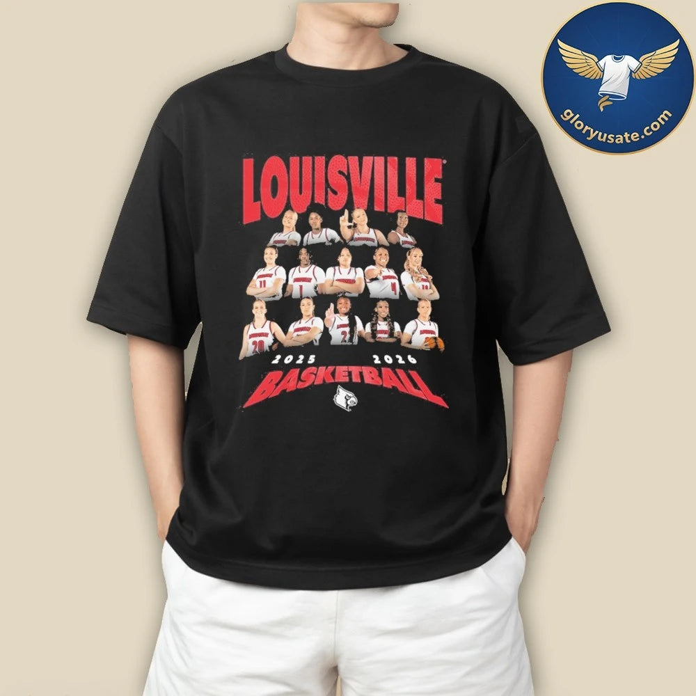 Louisville Women’s Basketball Black Team Shirt