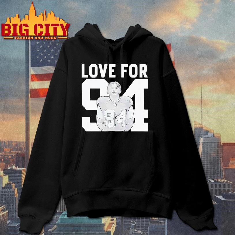 Love For 94 Marshawn Kneeland Dallas Cowboys Football Shirt