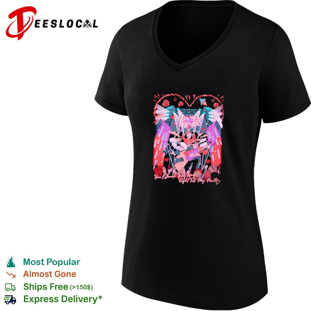 Love Handel You Snuck Your Way Right Into My Heart concert shirt