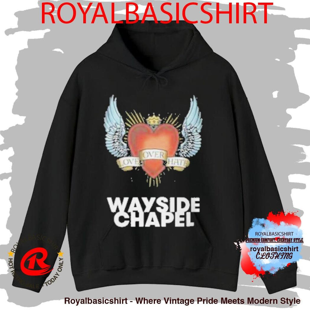 Love Over Hate Wayside Chapel T-Shirt