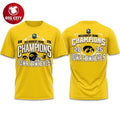 Lowa Hawkeyes ReliaQuest Bowl Champions 2025 2026 Two Sided Shirt