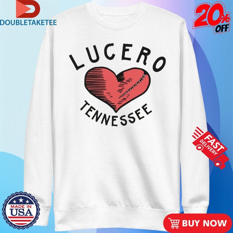 Lucero Tennessee Broken Heart T-shirts