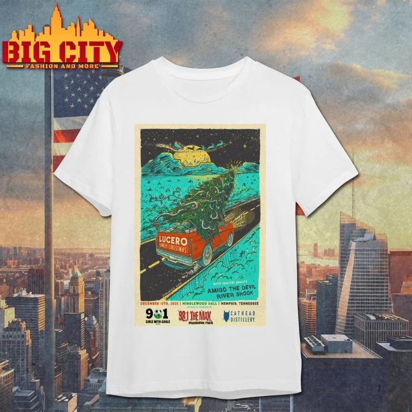 Lucero Tour Memphis, TN 2025 Poster Shirt