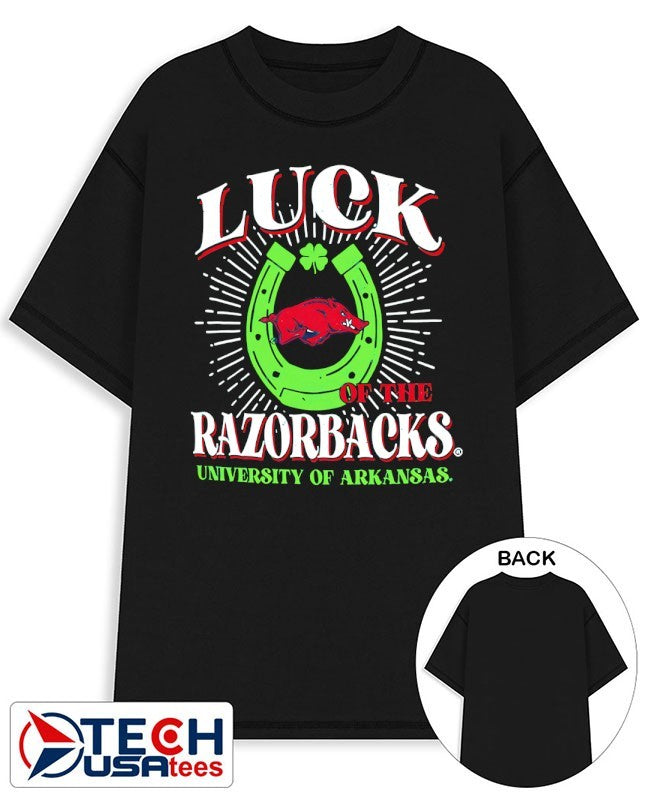 Luck of The Arkansas Razorbacks Team St. Patrick’s Day shirt