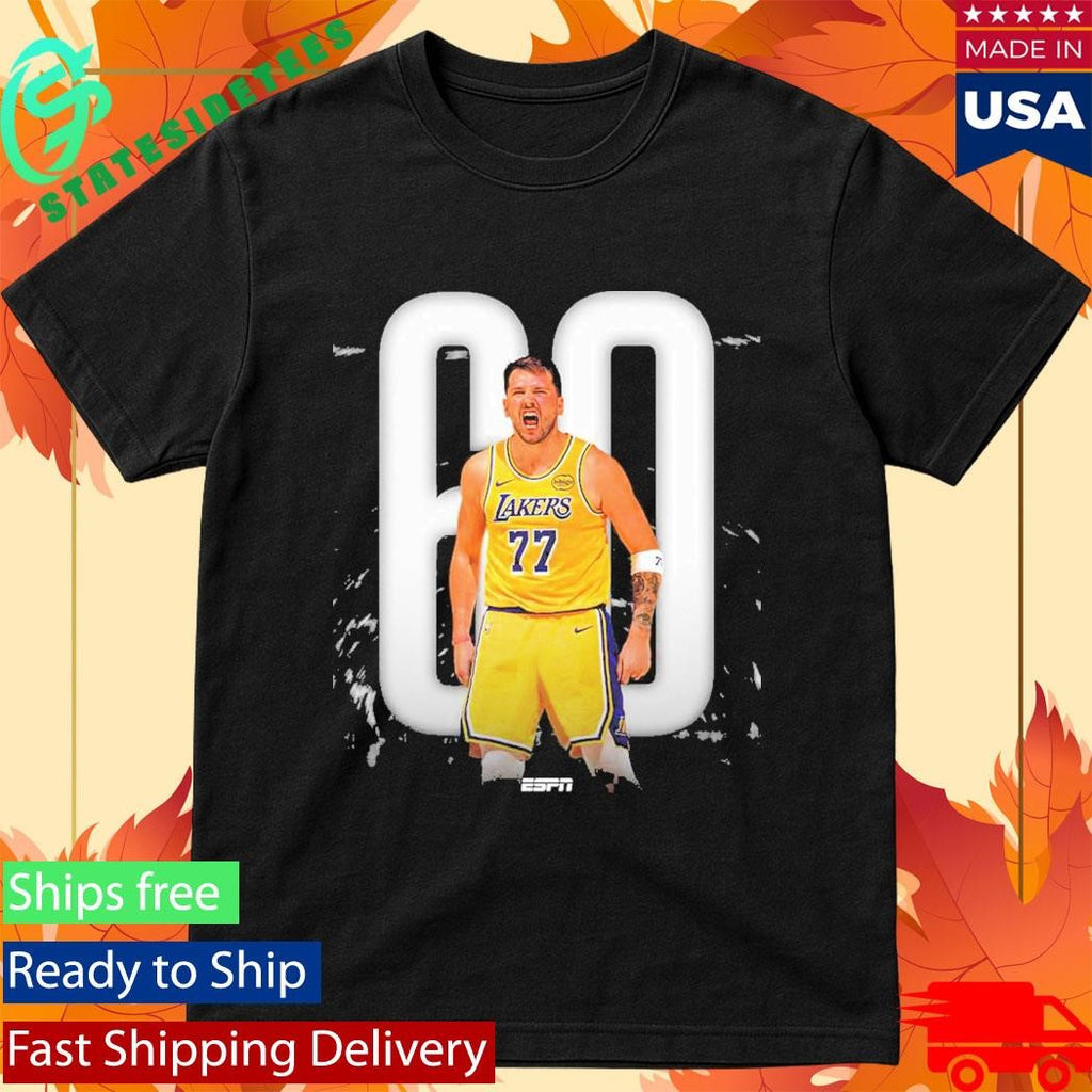 Luka Doncic 60 Points Game Laker vs Miami NBA 2026 T-Shirt