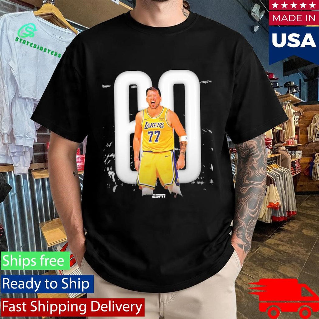 Luka Doncic 60 Points Game Laker vs Miami NBA 2026 T-Shirt