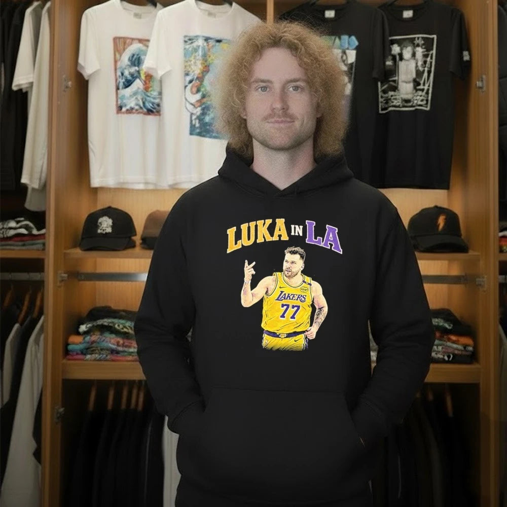 Luka Doncic 77 Los Angeles Lakers Luka In LA Graphic Shirt