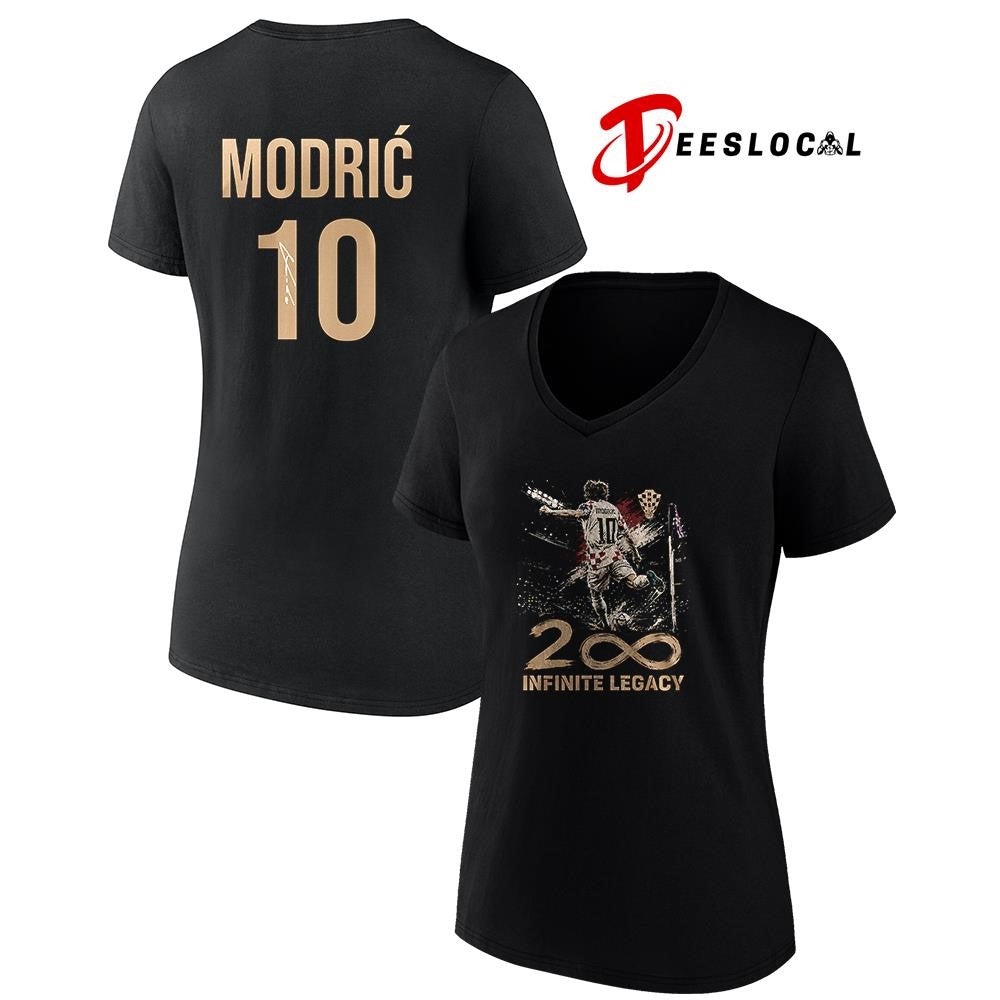 Luka Modric 200 infinite legacy appearances for Croatia signature shirt