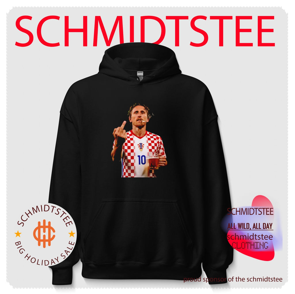 Luka Modric Croatia National Team Smoking and Middle Finger shirt
