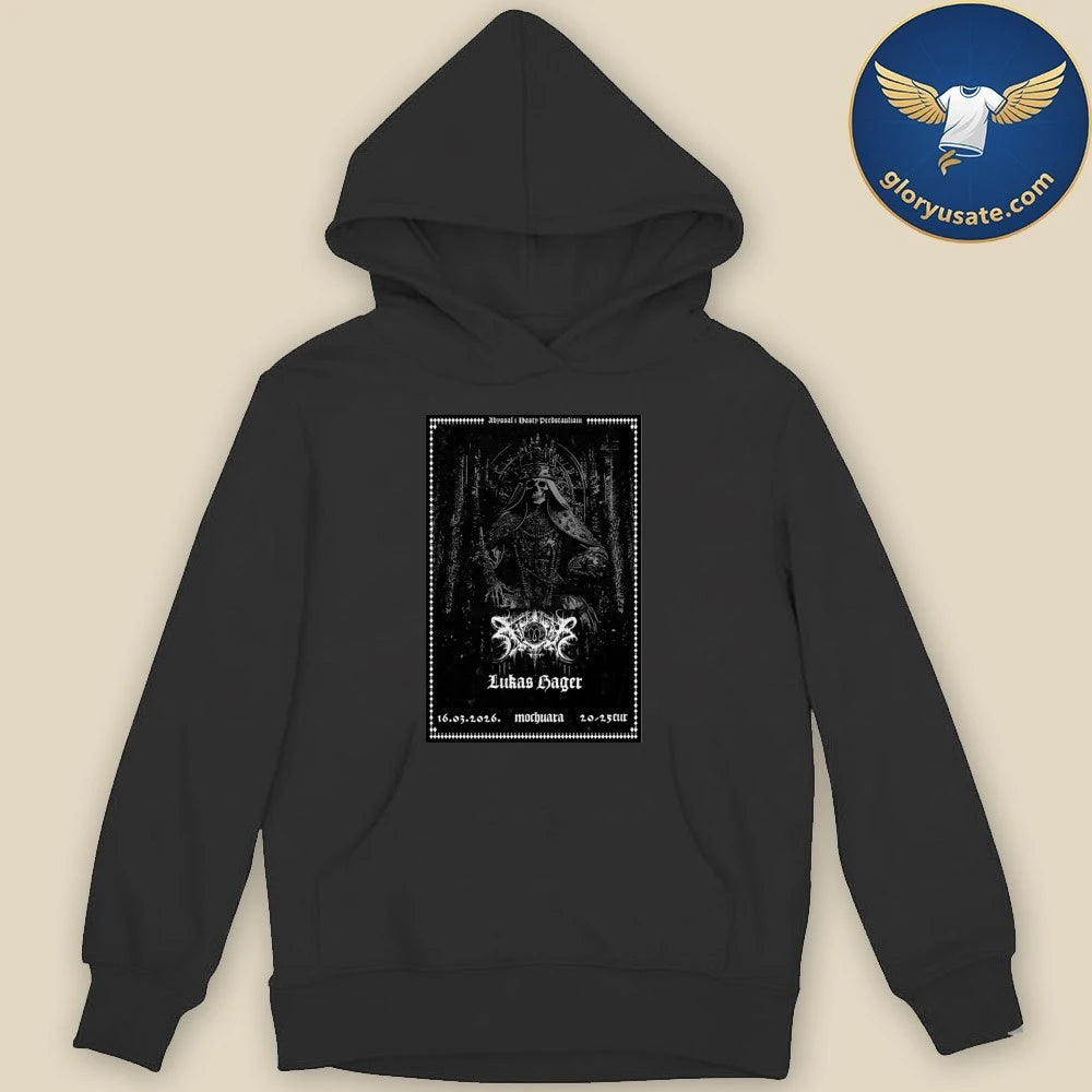 Lukas Hager March 16 2026 Mocvara Poster Shirt