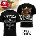 Luke Combs 2025 CMA Awards Entertainer Of The Year Two Sided Shirt